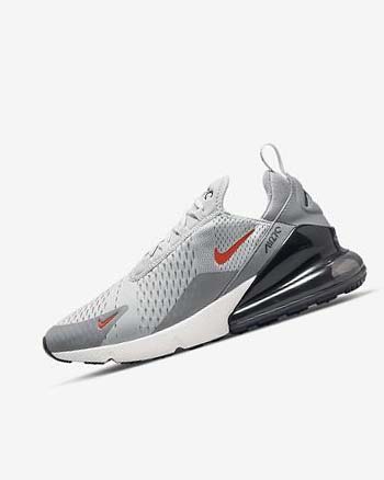 Nike Air Max 270 Grises Grises Naranjas | MX 4835